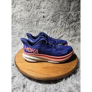 Hoka One One Clifton 9 Womens Size 8B Shoes Blue Running Sneaker 1127896